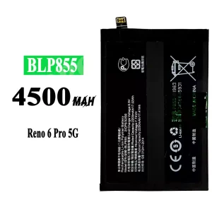Genuine cell phone battery BLP855 for OPPO Find X5 Lite / Reno 8 5G / Reno 6 Pro 5G
