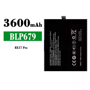 Genuine cell phone battery BLP679 for OPPO RX17 Pro / DV12 / R17 PRO