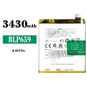 Genuine cell phone battery BLP659 for OPPO R15 Pro