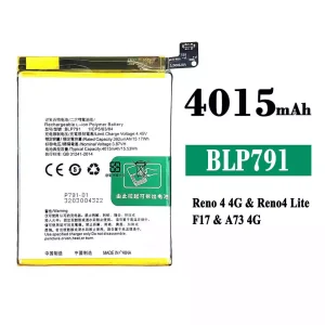 Genuine cell phone battery BLP791 for OPPO Reno 4 4G /Reno 4 Lite /F17 /A73 4G