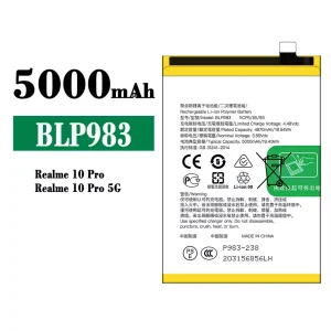Genuine cell phone battery BLP983 for OPPO Reno 10 Pro