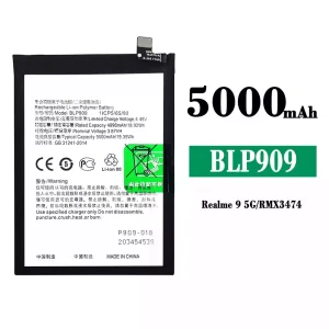 Genuine cell phone battery BLP909 for OPPO Reamle 9