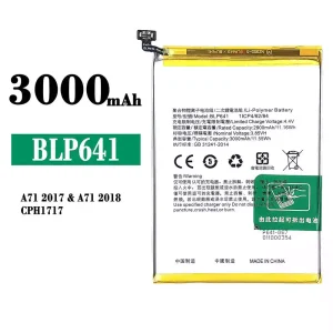 Genuine cell phone battery BLP641 for OPPO A71 2017 2018