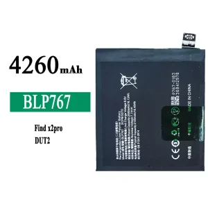 Genuine cell phone battery BLP767 for OPPO Find x2 pro