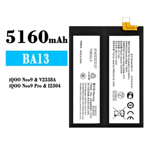 Genuine cell phone battery BA13 for VIVO iQOO Neo 9/iQOO Neo 9 Pro