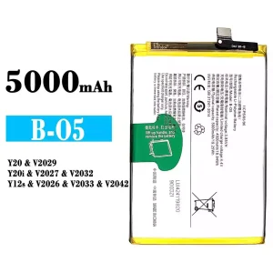 Genuine cell phone battery B-O5 for VIVO Y20 / Y20i / Y12s