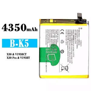 Genuine cell phone battery B-K5 for VIVO X30 /X30 Pro