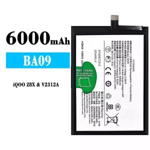Genuine cell phone battery BA09 for VIVO iQOO Z8X
