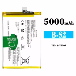 Genuine cell phone battery B-S2 for VIVO Y33S