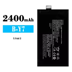 Genuine cell phone battery B-Y7 for VIVO X Fold 2