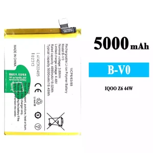 Genuine cell phone battery B-V0 for VIVO IQOO Z6
