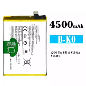 Genuine cell phone battery B-K0 for VIVO iQOO NEO 855