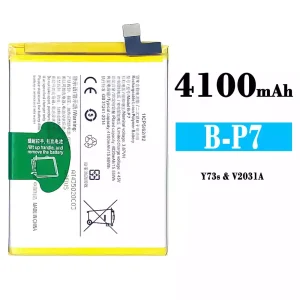 Genuine cell phone battery B-P7 for VIVO Y73S