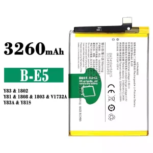 Genuine cell phone battery B-E5 for VIVO Y83/Y81/Y83A/Y18S