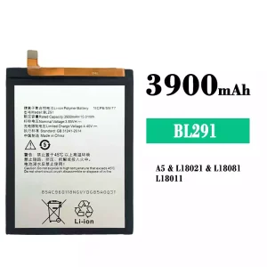 Genuine cell phone battery BL291 for Lenovo A5
