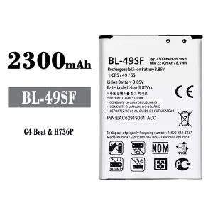 Genuine cell phone battery BL-49SF for LG G4 Beat