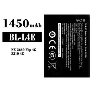 Genuine cell phone battery BL-L4E for Nokia NK 2660 Flp 4G/8210 4G