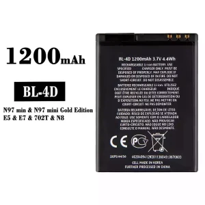 Genuine cell phone battery BL-4D for Nokia N97 mini/E5/E7/702T/N8