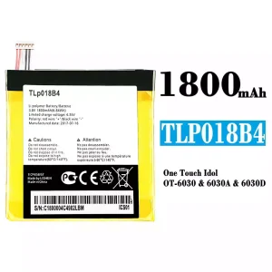 Genuine cell phone battery TLp018B4 for Alcatel One Touch Idol