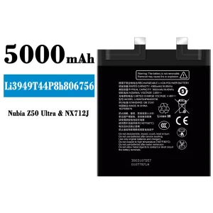 Genuine cell phone battery Li3949T44P8h806756 for Nubia Z50 Ultra