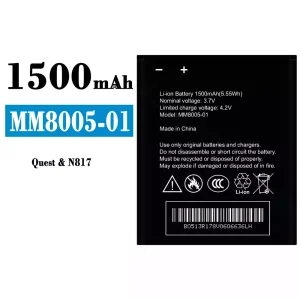 Genuine cell phone battery MM8005-01 for ZTE Quest/N817