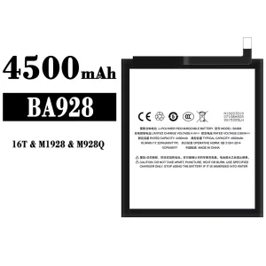 Genuine cell phone battery BA928 for Meizu 16T/M1928/M928Q