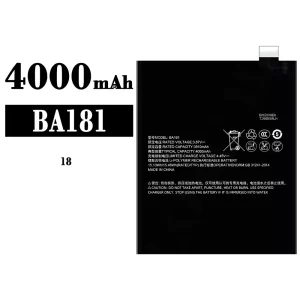 Genuine cell phone battery BA181 for Meizu 18