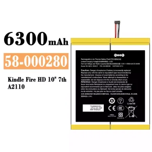 Genuine cell phone battery 58-000280 for Amazon Kindle Fire HD 10" 7th/A2110
