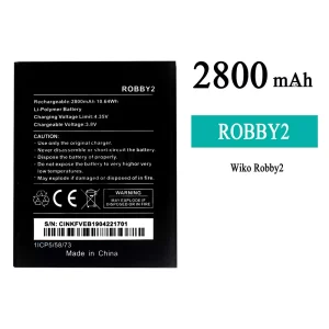 Genuine cell phone battery ROBBY2 for WIKO