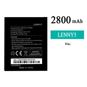 Genuine cell phone battery LENNY5 for WIKO