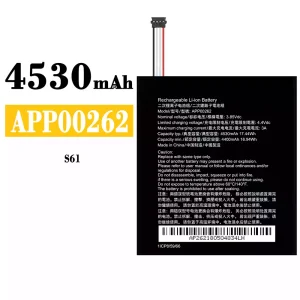Genuine cell phone battery APP00262 for CAT S61