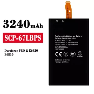 Genuine cell phone battery SCP-67LBPS for Kyocera Dura PRO/E6820/E6810