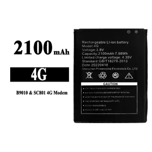 Genuine cell phone battery 4G for Tenda B9010/SC801 4G Modem