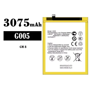 Genuine cell phone battery G005 for General Mobile GM 8