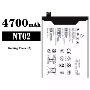 Genuine cell phone battery NT02 for Nothing Phone 2