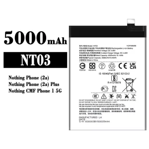 Genuine cell phone battery NT03 for Nothing Phone 1 5G/2a/2a Plus