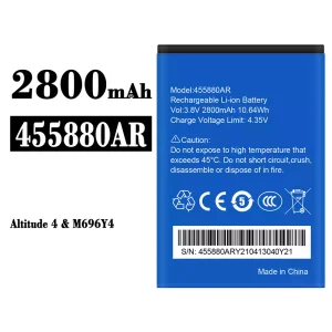 Genuine cell phone battery 455880AR for YES Altitude 4