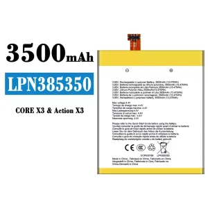 Genuine cell phone battery LPN385350 for CROSSCALL CORE X3/Action X3