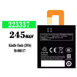 Genuine cell phone battery 223337 for Amazon Kindle Oasis (2016)/58-000117