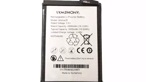 Genuine cell phone battery for Symphony Innova 20