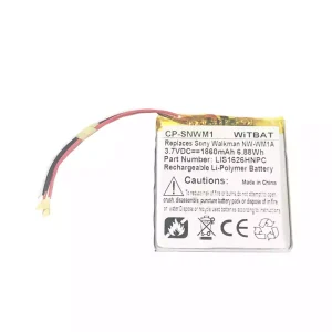 Replacement Bluetooth Headphone battery for Sony Walkman NW-WM1A,NW-WM1Z ,1-853-588-15,DMP-Z1
