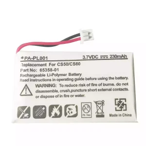 Replacement Bluetooth Headphone battery for Plantronics Savi 410,Savi 420,Savi 710,Savi 720,Savi Office WH300,WH350