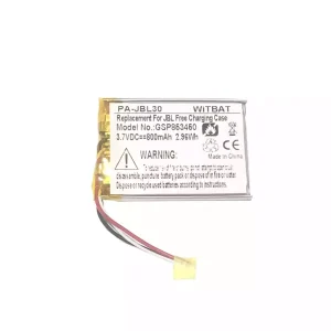 Replacement Bluetooth Headphone battery for JBL GSP853450