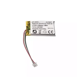 Replacement Bluetooth Headphone battery for Sennheiser SDW 30,SDW 30 HS,SDW 60,SDW 60 HS