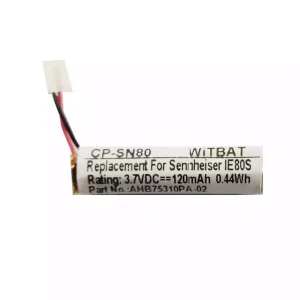 Replacement Bluetooth Headphone battery for Sony WI-SP500,WI-C300