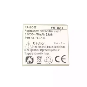 Replacement Bluetooth Headphone battery for B&O Beoplay H7,Beoplay H8,Beoplay H9