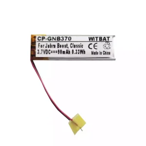 Replacement Bluetooth Headphone battery for Jabra AHB371030PA,73366-01,70868-01