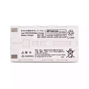 Genuine battery for TOPCON BT-66Q RC-3 GMS-2 GPS FC-100