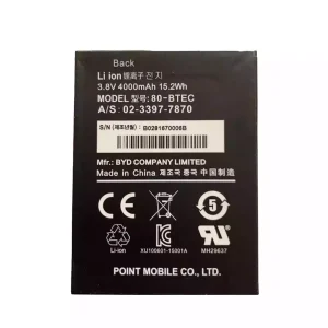 Genuine battery for point mobile 80-BTEC
